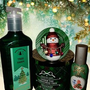 Bath & Body Works Christmas Holiday 4-Piece Set 🎄 NEW